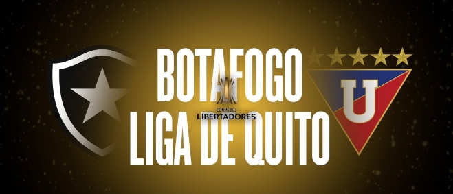 BOTAFOGO VS LIGA DE QUITO EN RIO DE JANEIRO